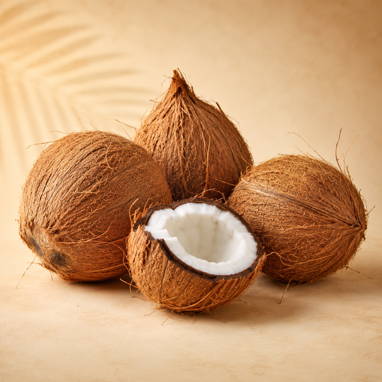 Semi Husked Coconut